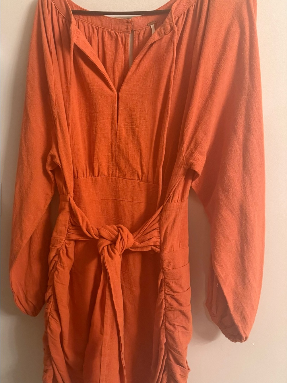 Free People The Only One Mini Dress with Tie